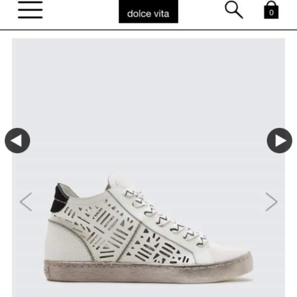 Dolce Vita white sneaker